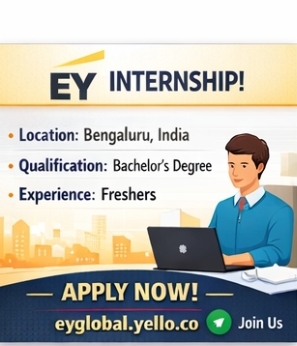 🌟 Internship Opportunity at EY!