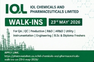 IOL Chemicals and Pharmaceuticals – Walk-In Drive