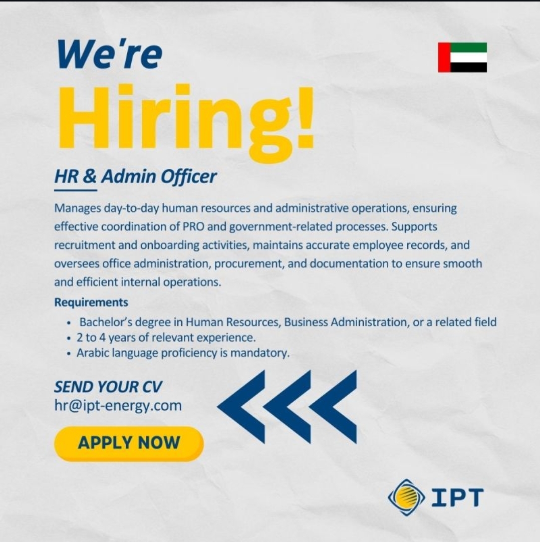 IPT Energy is Hiring!