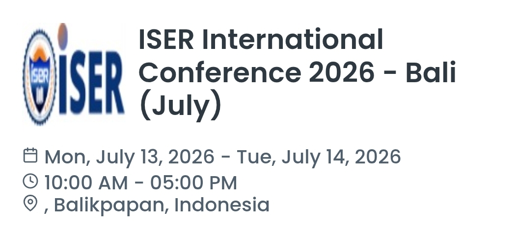 ISER International Conference 2026 - Bali (July)