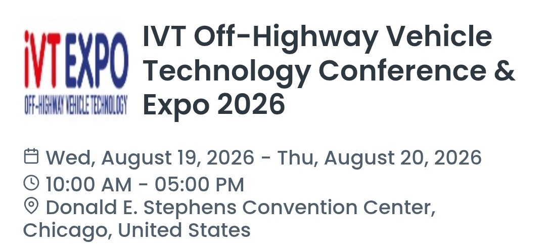 IVT Off-Highway Vehicle Technology Conference & Expo 2026