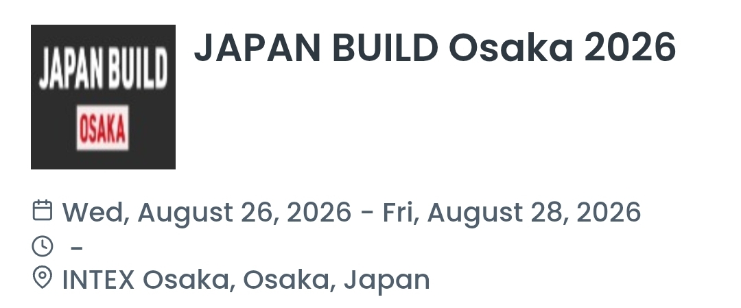 JAPAN BUILD Osaka 2026