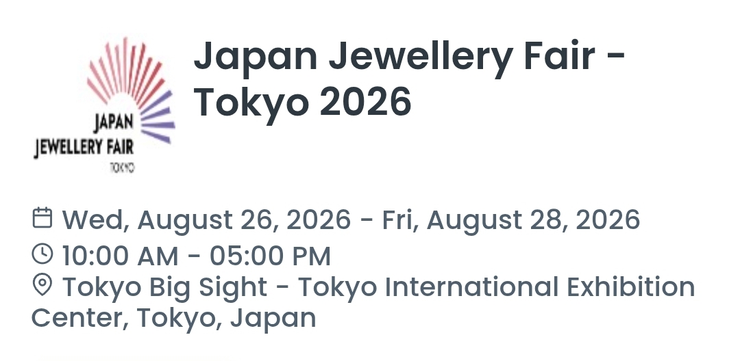 Japan Jewellery Fair - Tokyo 2026
