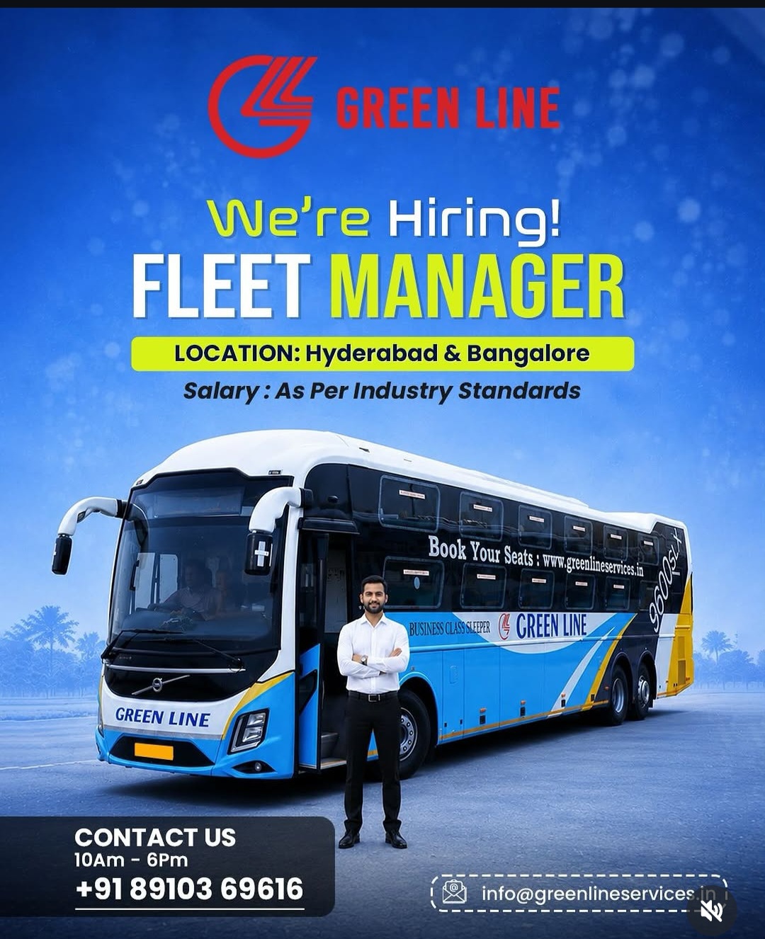 Job Opening – Fleet Manager