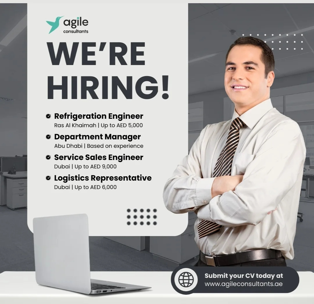 Job Vaccancy in UAE