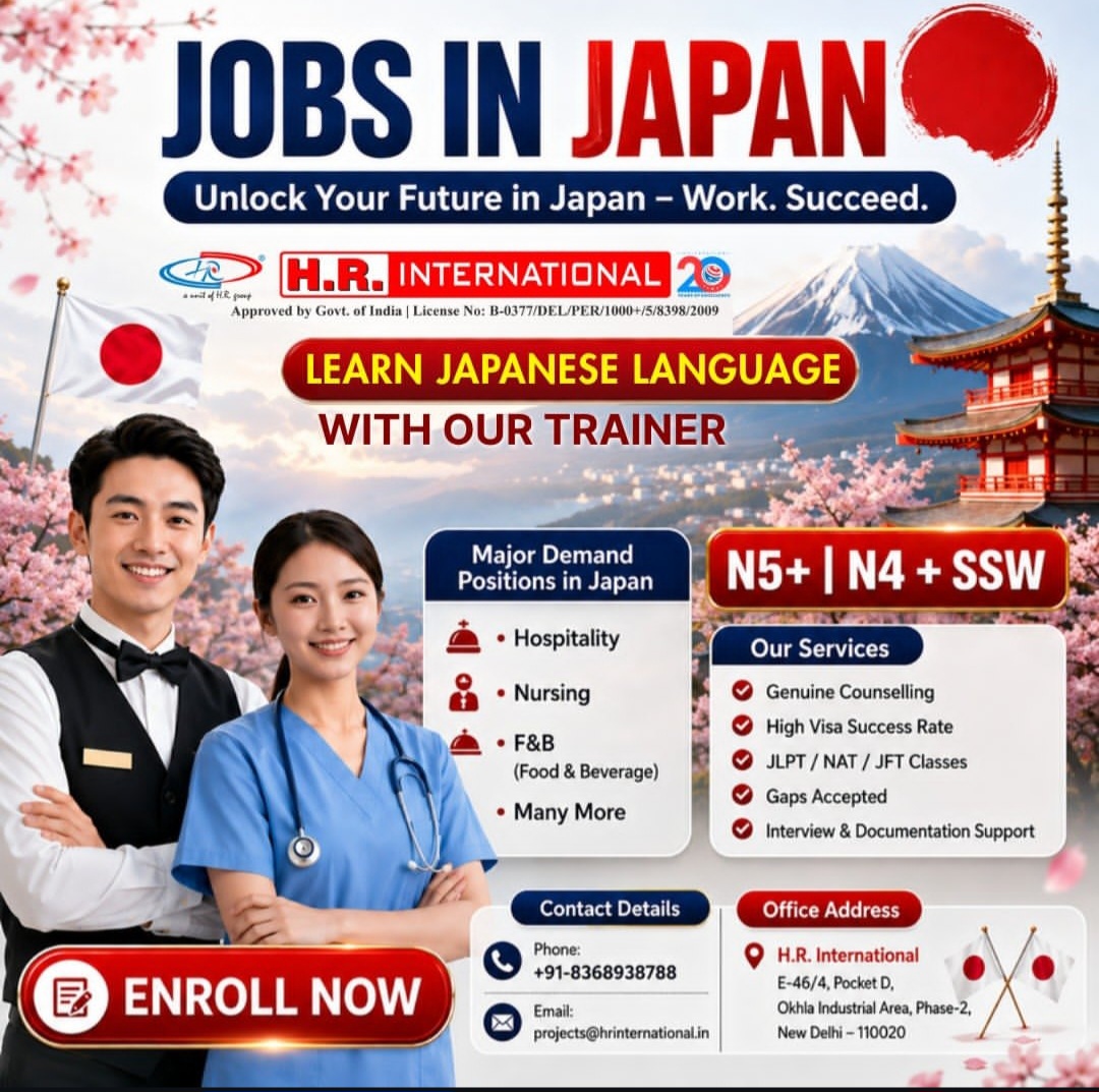 JOBS IN JAPAN