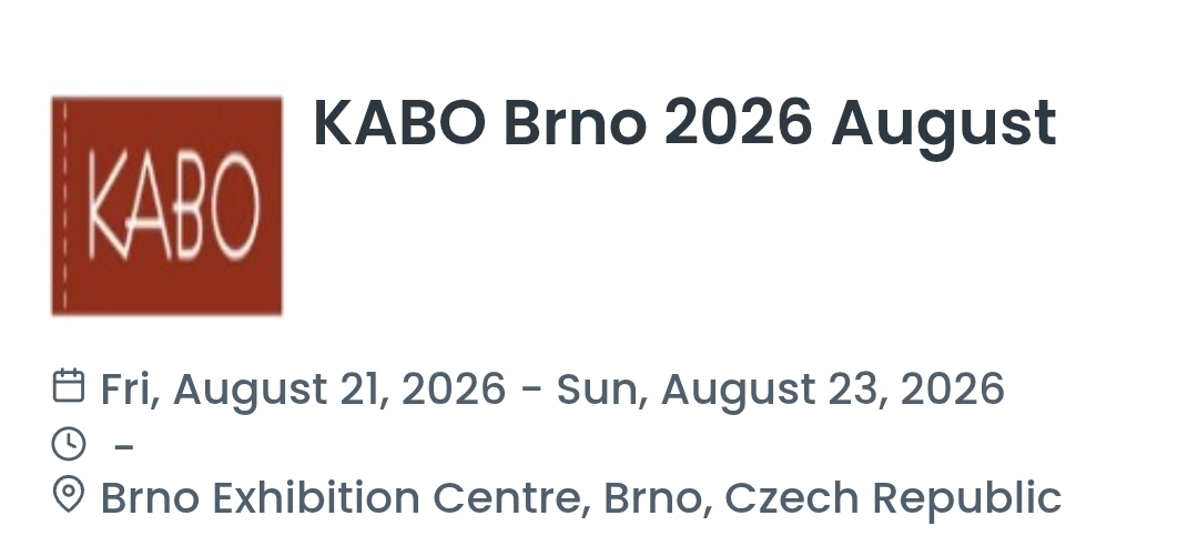 KABO Brno 2026 August