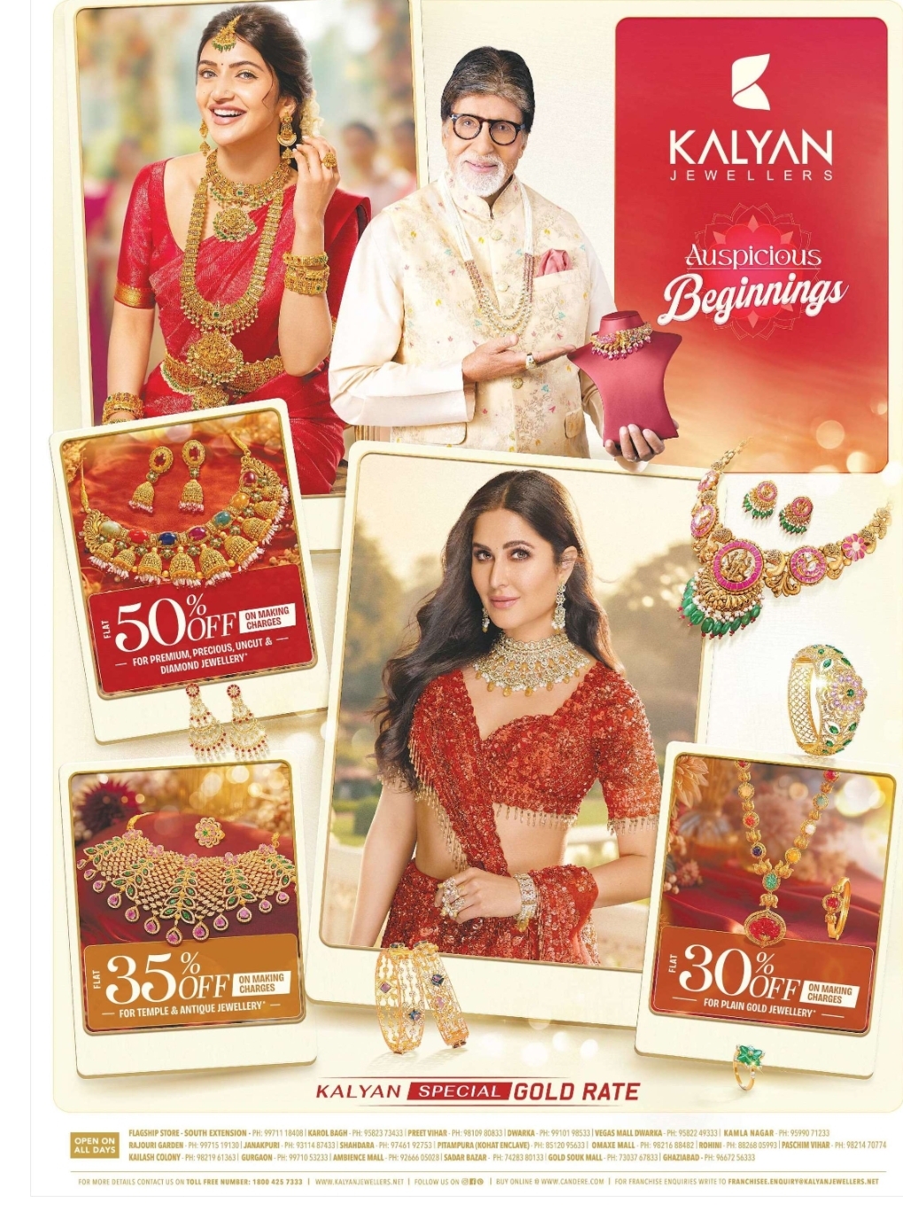 Kalyan Jewellers – Festive Offers