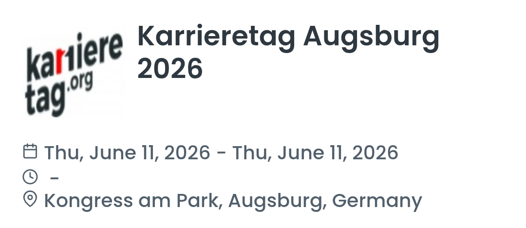 Karrieretag Augsburg 2026