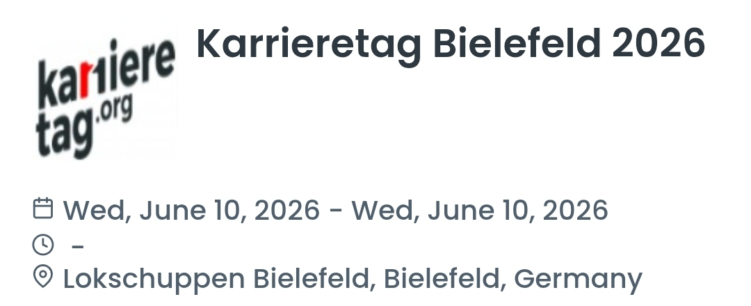 Karrieretag Bielefeld 2026