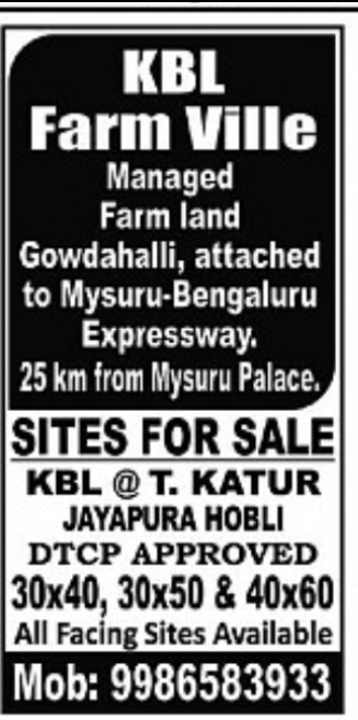 KBL Farm Ville – Managed Farmland & Sites for Sale