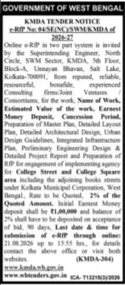 KMDA e-Auction Notice – Online Bid Submission