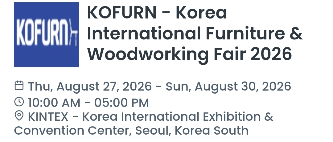 KOFURN - Korea International Furniture & Woodworking Fair 2026