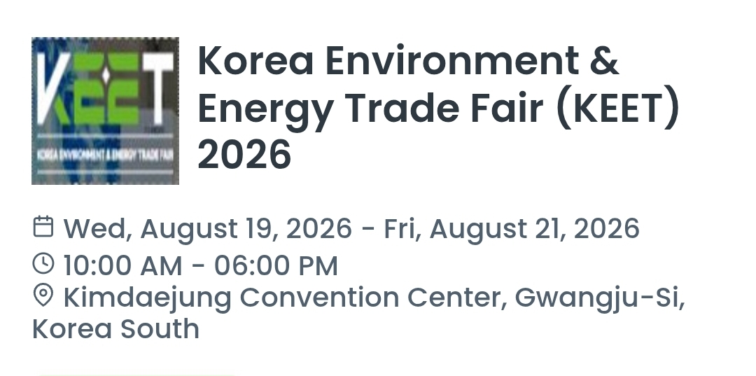 Korea Environment & Energy Trade Fair (KEET) 2026