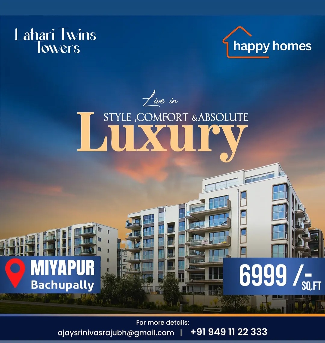 Lahari Twins Residences – Luxury Living Redefined