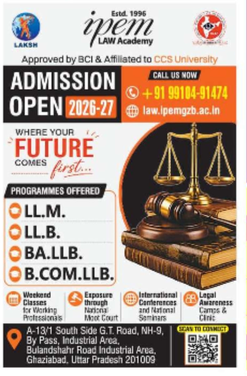 Laksh Law Academy  Admissions Open for 2026–27