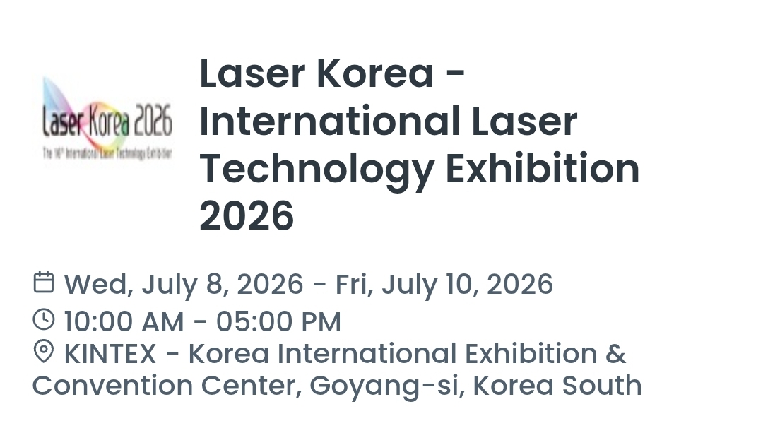 Laser Korea - International Laser Technology Exhibition 2026