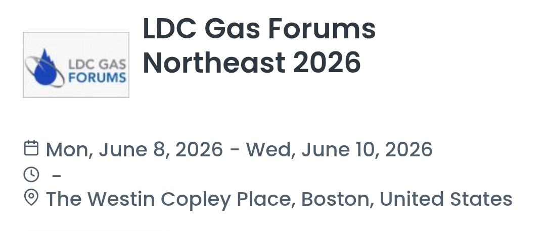 LDC Gas Forums Northeast 2026