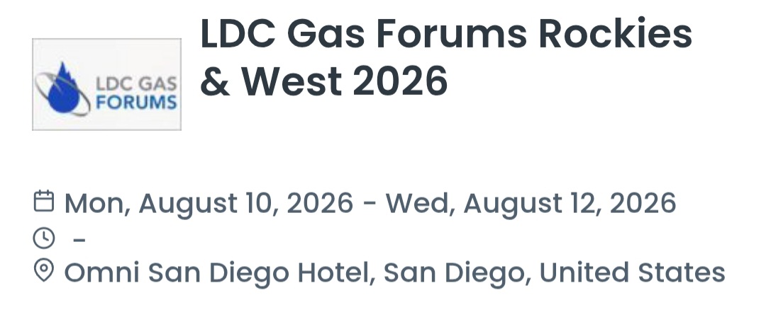 LDC Gas Forums Rockies & West 2026