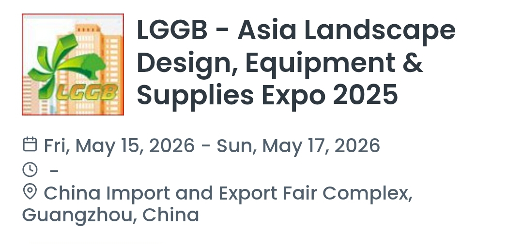LGGB - Asia Landscape Design, Equipment & Supplies Expo 2025