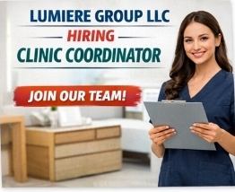 Lumiere Group LLC – Hiring Clinic Coordinator