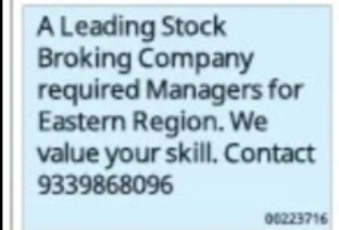 Manager Jobs – Leading Stock Broking Company