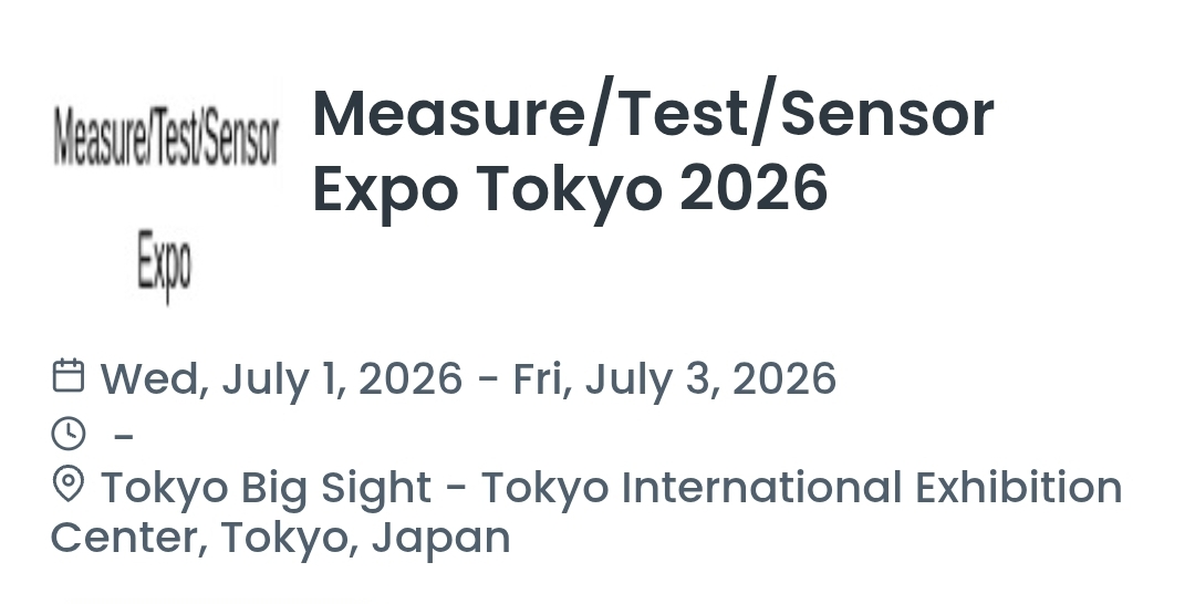 Measure/Test/Sensor Expo Tokyo 2026