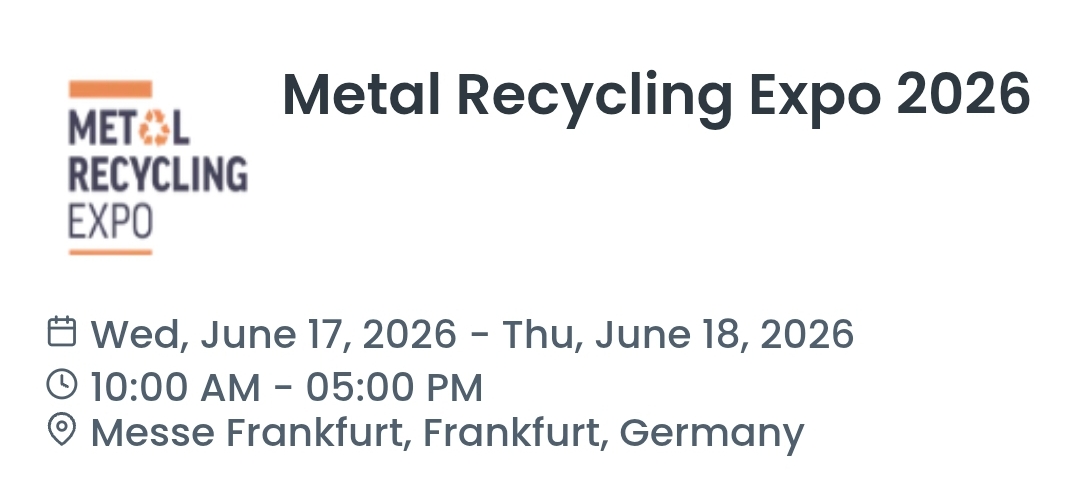 Metal Recycling Expo 2026