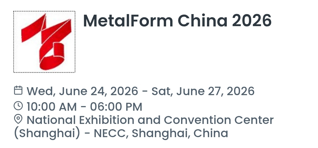 MetalForm China 2026