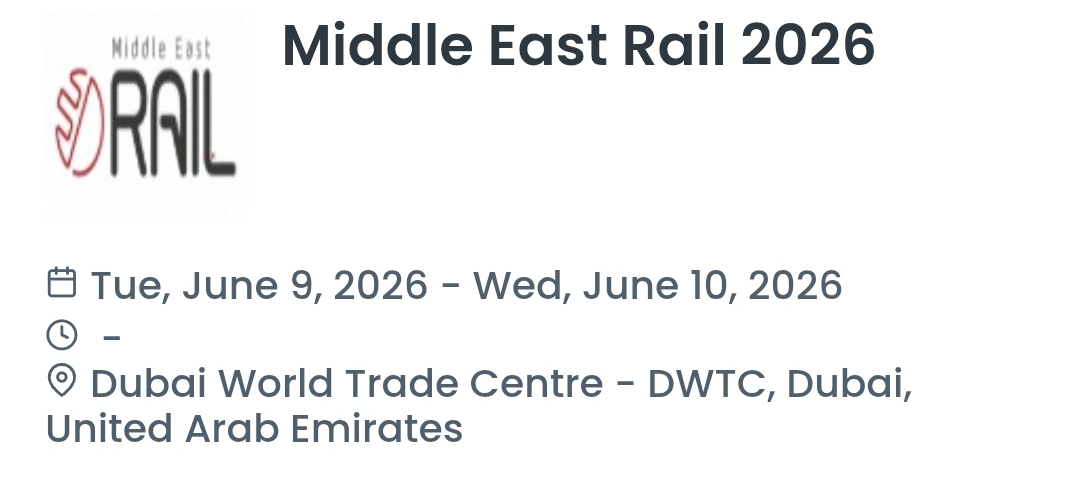 Middle East Rail 2026