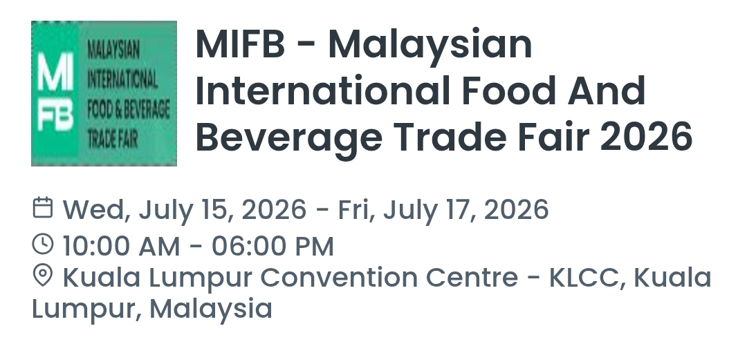 MIFB - Malaysian International Food And Beverage Trade Fair 2026