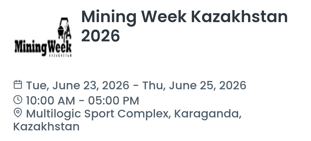Mining Week Kazakhstan 2026