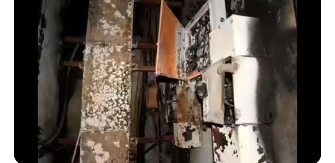 Morning fire at Treasury Building, no casualty