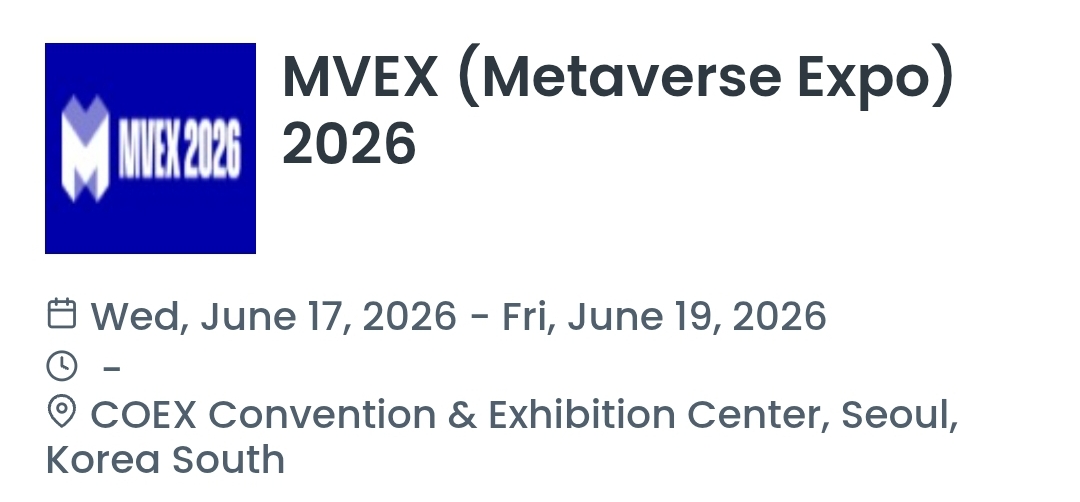 MVEX (Metaverse Expo) 2026