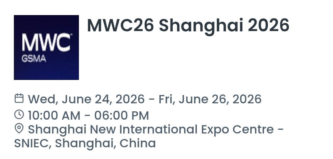 MWC26 Shanghai 2026