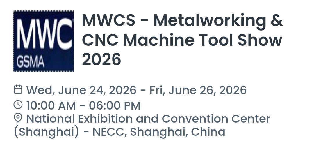 MWCS - Metalworking & CNC Machine Tool Show 2026