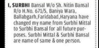 NAME CHANGE NOTICE