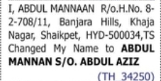 NAME CHANGE NOTICE