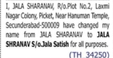 NAME CHANGE NOTICE
