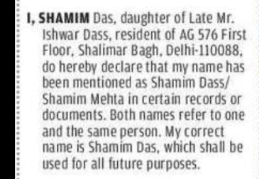 NAME CHANGE NOTICE