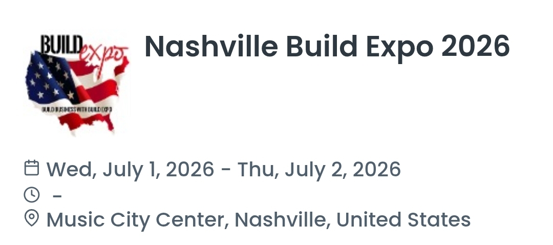 Nashville Build Expo 2026