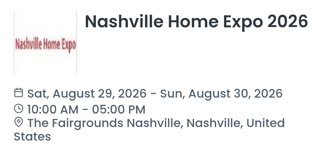 Nashville Home Expo 2026