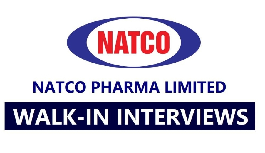 NATCO Pharma – Walk-In Interview (4th Apr 2026)