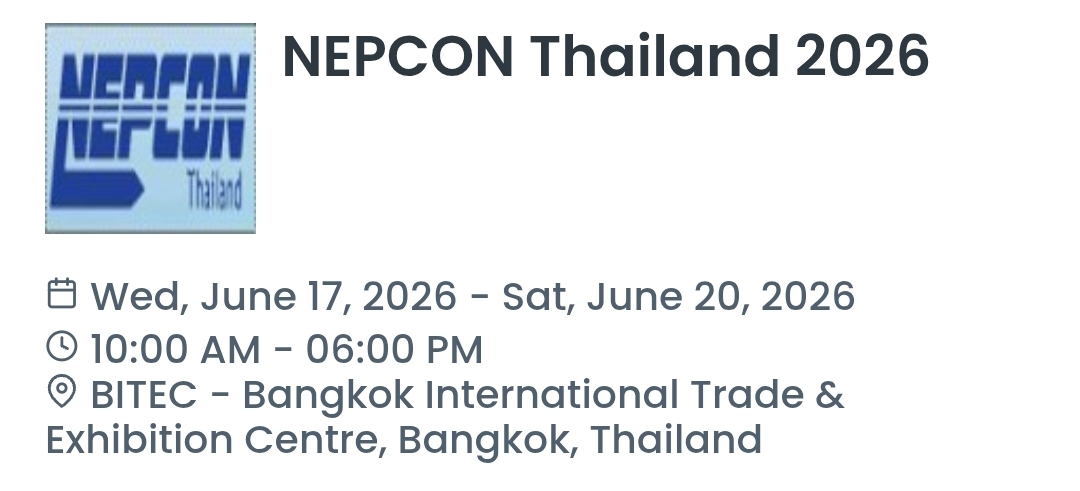 NEPCON Thailand 2026