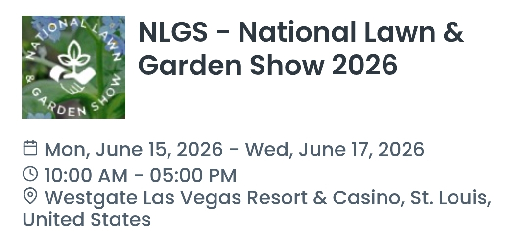 NLGS - National Lawn & Garden Show 2026
