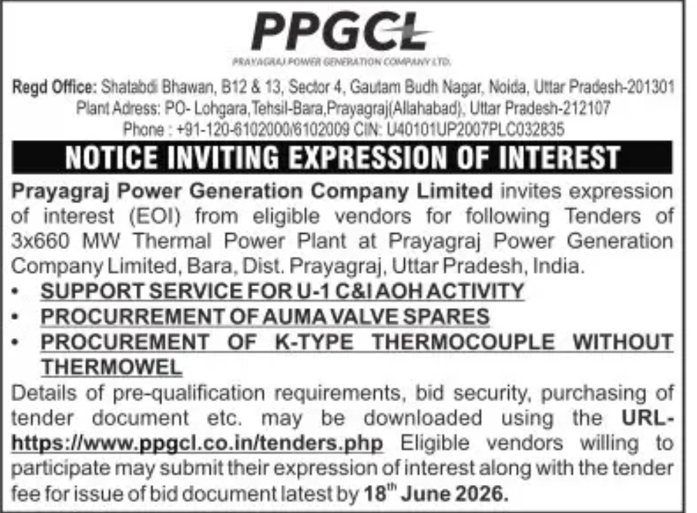 NOTICE INVITING EXPRESSION OF INTEREST (EOI)