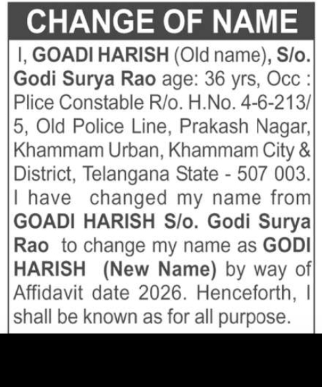 NOTICE