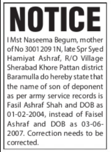 NOTICE