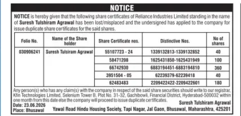 NOTICE