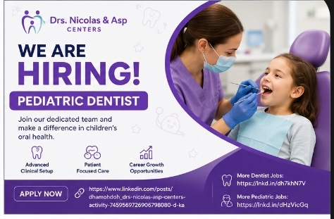 Now Hiring: Pediatric Dentist